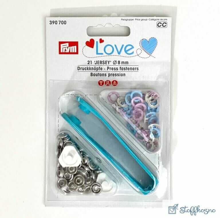 Prym trykknapp - Jersey 8mm