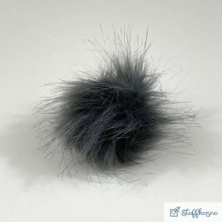 Pompom dusk 8cm-grå